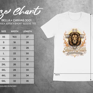 Man of Faith Lion Cross T-Shirt, Christian Apparel Sweatshirt, Religious Scripture Hoodie, Inspirational Gift for Him