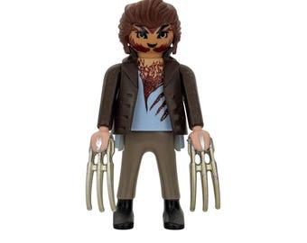 Wolverine Customized Playmobil Figure for Collectionism