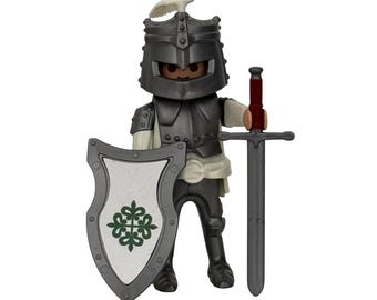 Medieval Knight Customized Playmobil Figure for Collectionism