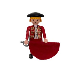 Bullfighter Customized Playmobil Figure for Collectionism