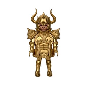 Knights of the Zodiac Customized Playmobil Figure for Collectionism