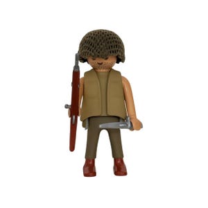 Easy Company Customized Playmobil Figure for Collectionism