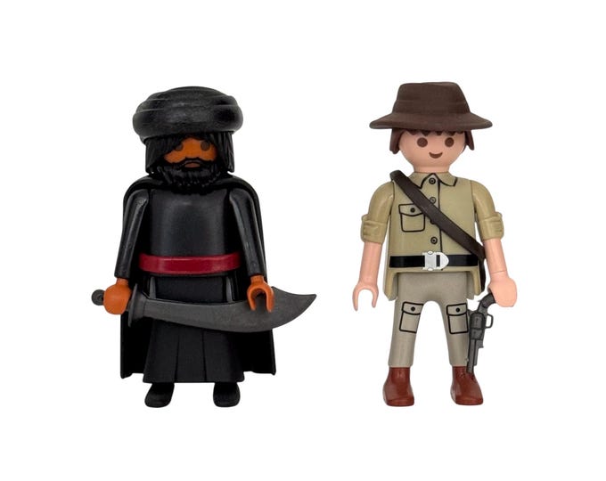 Indiana Jones Lost Ark Customized Playmobil Figure for Collectionism - Etsy