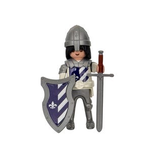 Medieval Knight Customized Playmobil Figure for Collectionism