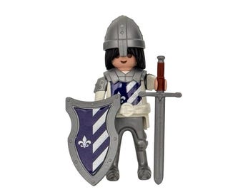 Medieval Knight Customized Playmobil Figure for Collectionism
