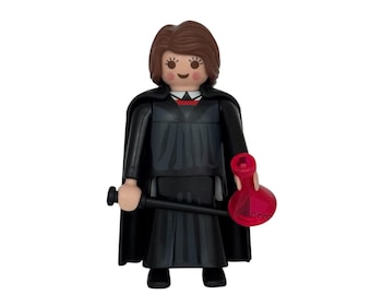 Hermione Granger Customized Playmobil Figure for Collectionism