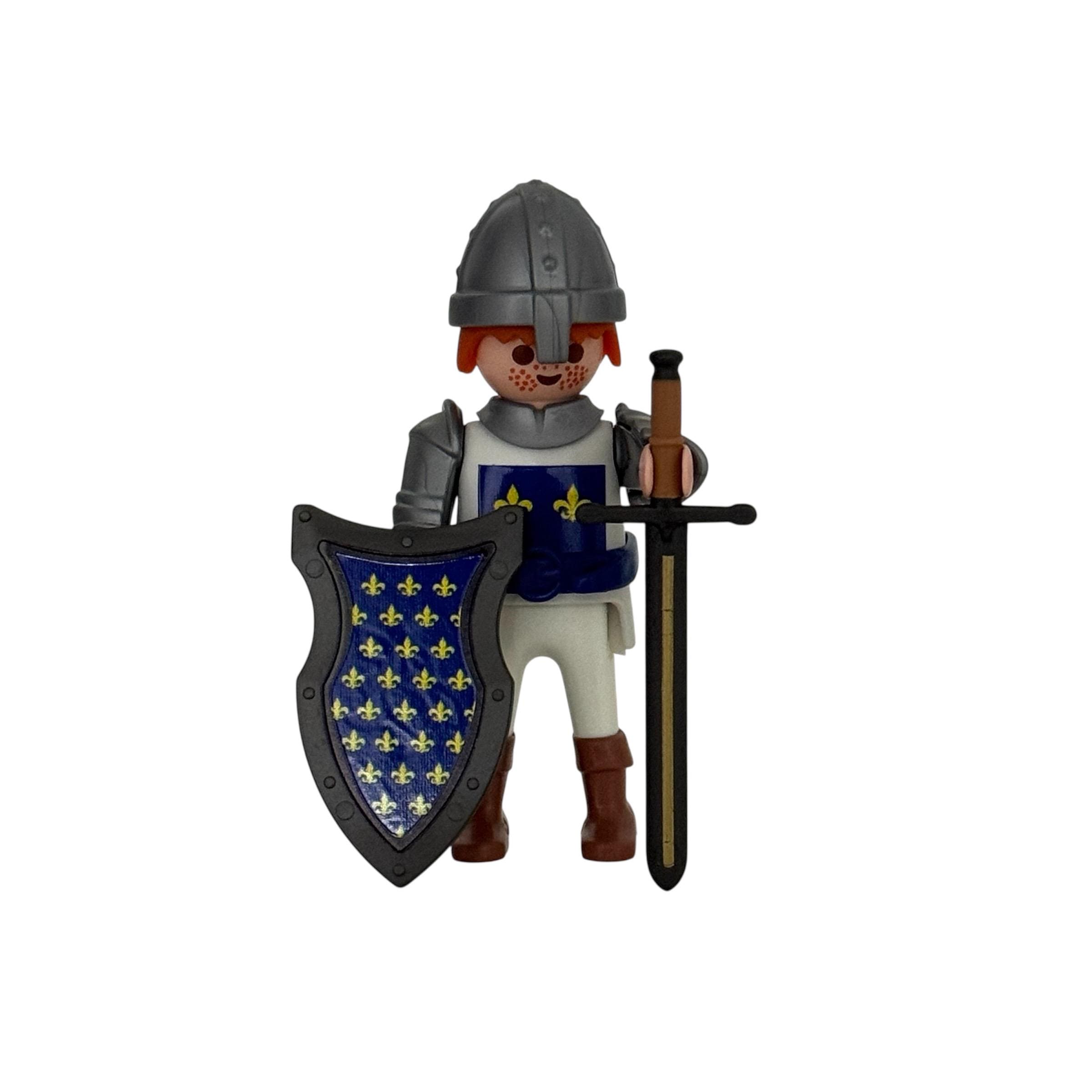 PLAYMOBIL MUR SUPÉRIEUR MAISON CHÂTEAU CHEVALIER SUPPORT MÉDIÉVAL REF