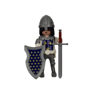 Medieval Knight Customized Playmobil Figure for Collectionism