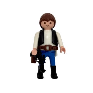 Han Solo Customized Playmobil Figure for Collectionism
