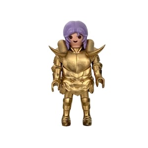 Knights of the Zodiac Customized Playmobil Figure for Collectionism