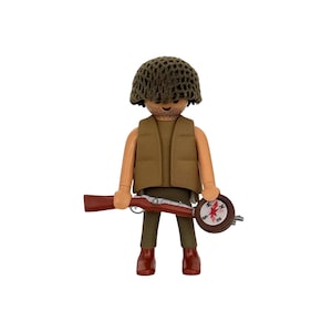 Easy Company Customized Playmobil Figure for Collectionism