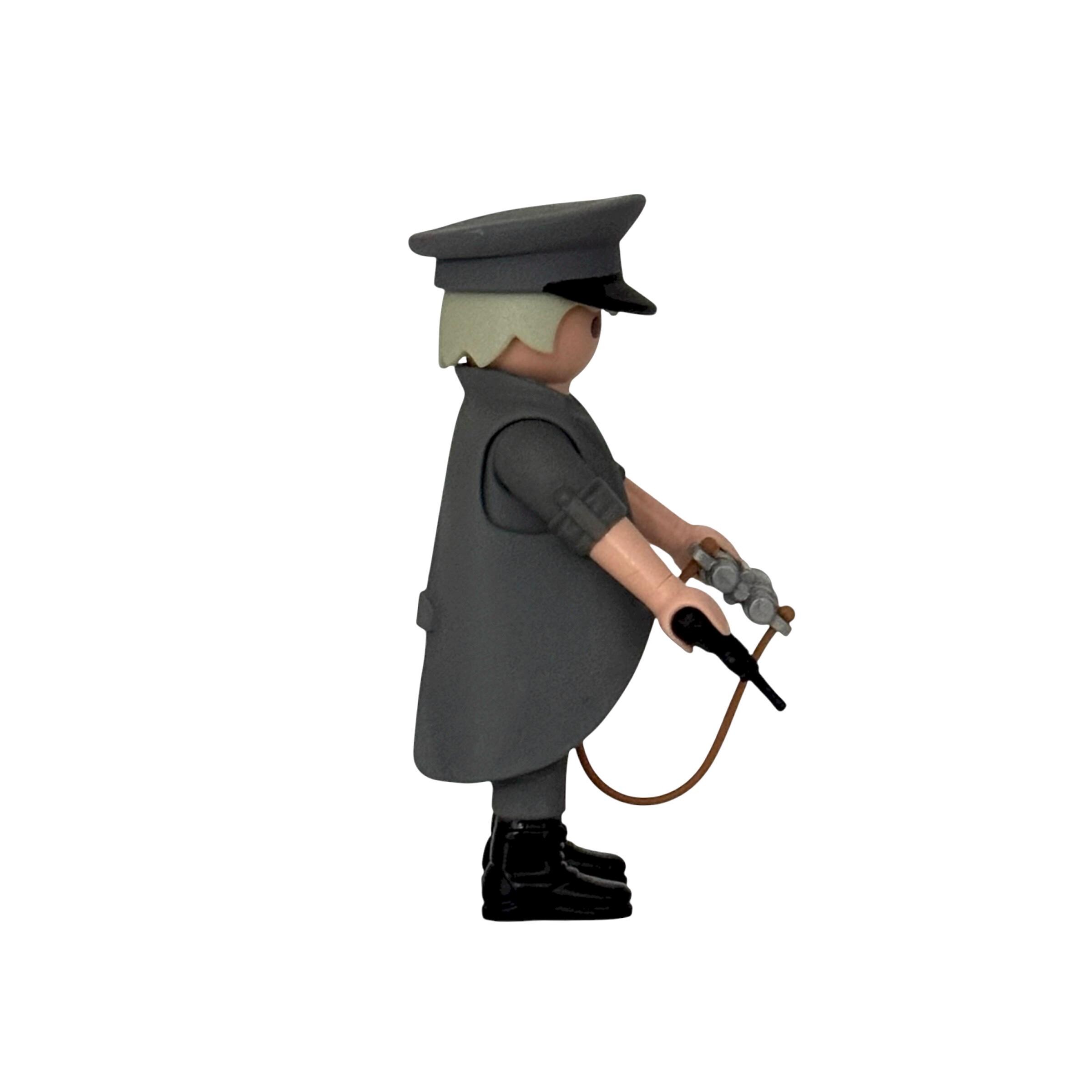 Playmobil Série Rose lot 1 Bel officier de gendarmerie en uniforme a la belle époque 1900 - Jeux & Jouets