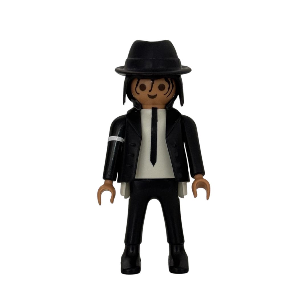 Michael Jackson Customized Playmobil Figure for Collectionism - Etsy