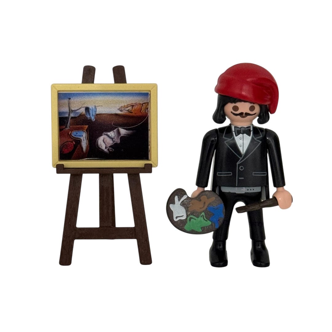 Dalí Customized Playmobil Figure for Collectionism - Etsy