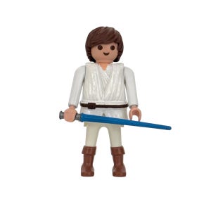 Luke Skywalker Customized Playmobil Figure for Collectionism