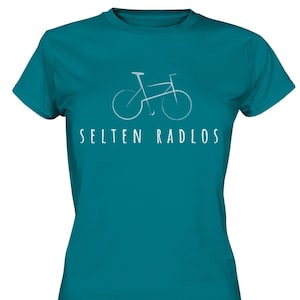Rarely Bikeless - Cycling, Sport, Bicycle - Ladies Premium Shirt