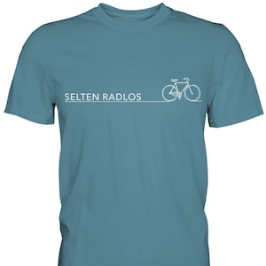 Bicycle Saying Rarely Bikeless Cycling Bike Sport - Premium Shirt