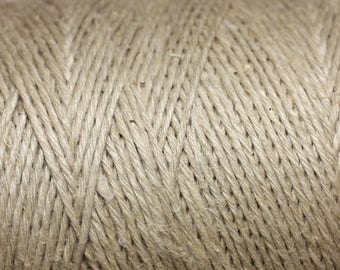 10 metres - Fil Ficelle Corde Cordon Chanvre 1mm Beige Ecru - 4558550002167