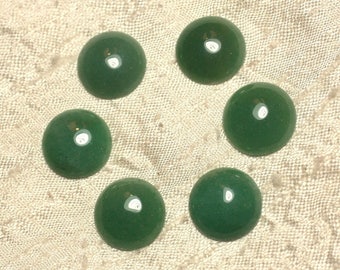 1pc - Cabochon Pierre Aventurine Verte Rond 16mm - 7427039742139