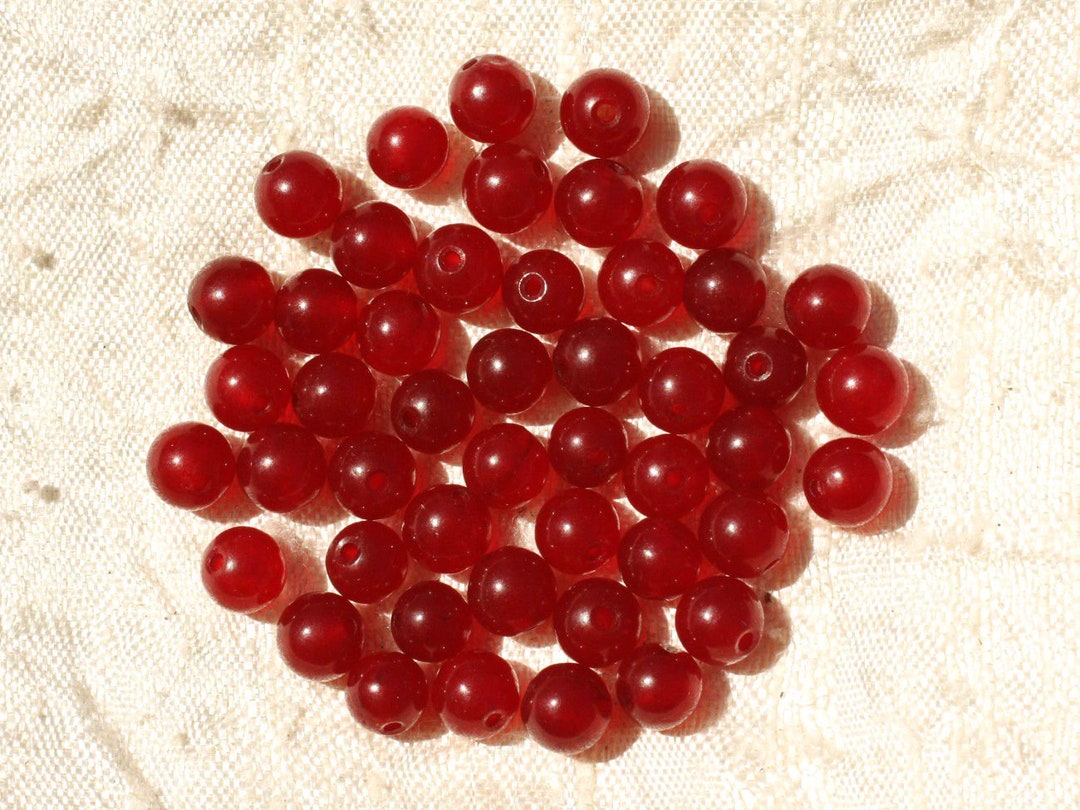 Perle Tube Céramique 9*5mm Rouge Gold