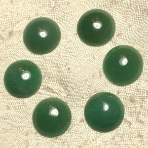 1pc - Cabochon Pierre Aventurine Verte Rond 20mm - 7427039742160