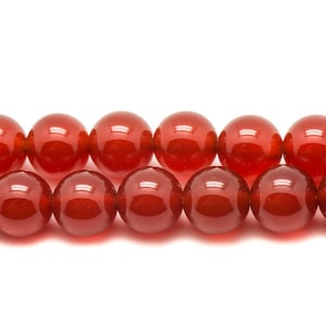 20pc - Stone Beads - Carnelian Balls 4mm - 4558550038265