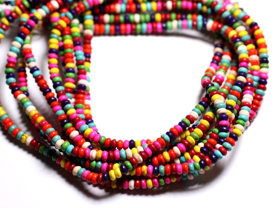4-10mm Graduated Natural Turquoise Beads, 16 Strand, Irregular