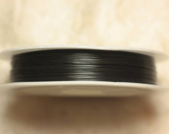 100 Meter Spool - 0.38mm Black Metal Wire - 4558550039842