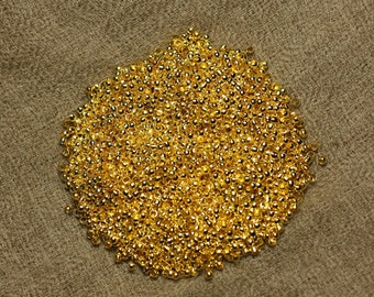 400pc environ - Apprets Perles à écraser Métal or doré rondelles 3mm - 7427039736589