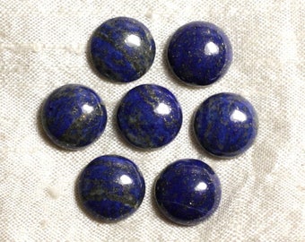 2pc - Cabochon de Pierre - Lapis Lazuli Rond 6mm - 7427039732901