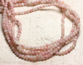 10pc - Stone Beads - Pink Opal Balls 4mm - 4558550082275