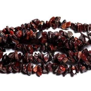 120pc approximately - Seed beads Chips Bull&#39;s Eye 5-12mm 4558550020574