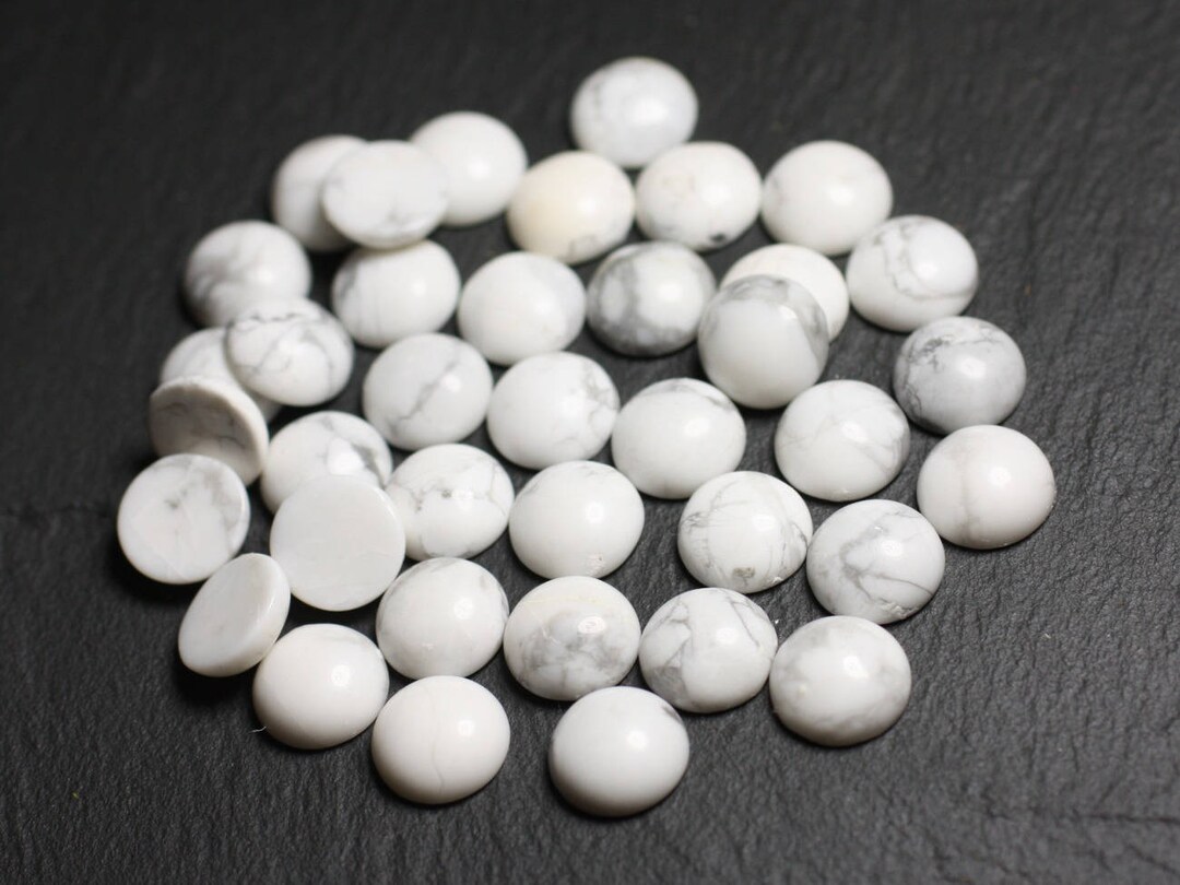 White Stone様 Howlite Chip Beads, Natural Stone, White and Black Chips 1