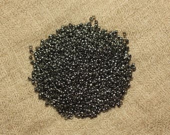 1000pc environ - Appret Perles à écraser intercalaire Métal Noir boules 2mm - 4558550025449