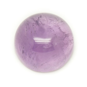2pc - Cabochons Pierre - Amethist Rondes 6mm - 7427039732864