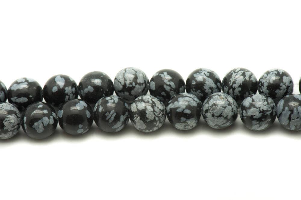 Fil De Perles Onyx Noir 4mm - Environ 93 Perles Sur 39cm, Parfait Pour La Création