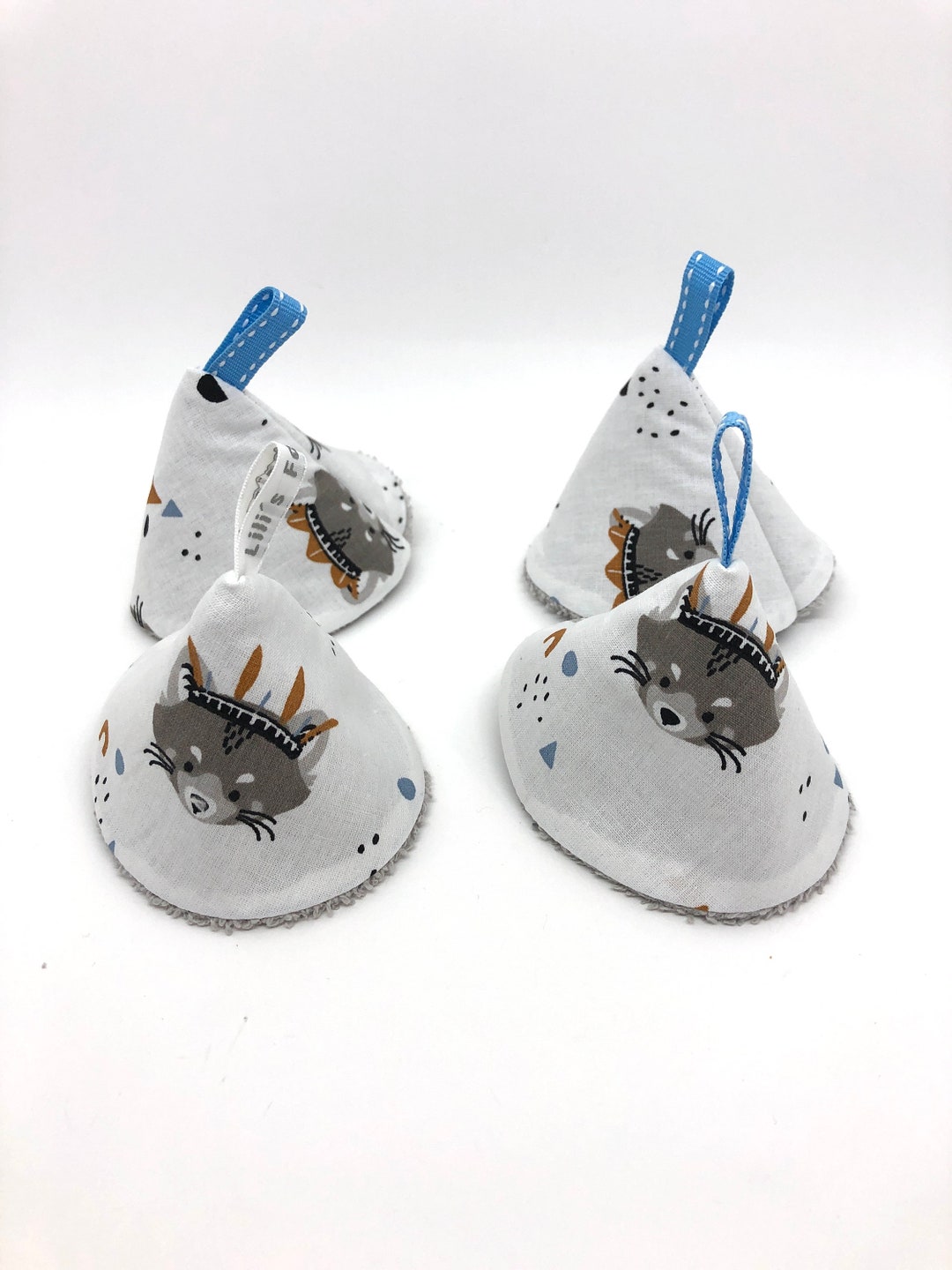 Tipi Pee Pee Guard Boy Cones in Cotton and Washable Sponge Zero Waste