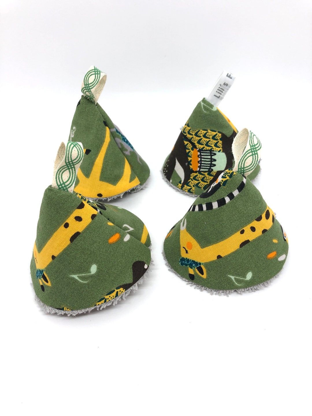 Tipi Pee Pee Guard Boy Cones in Cotton and Washable Sponge Zero Animal