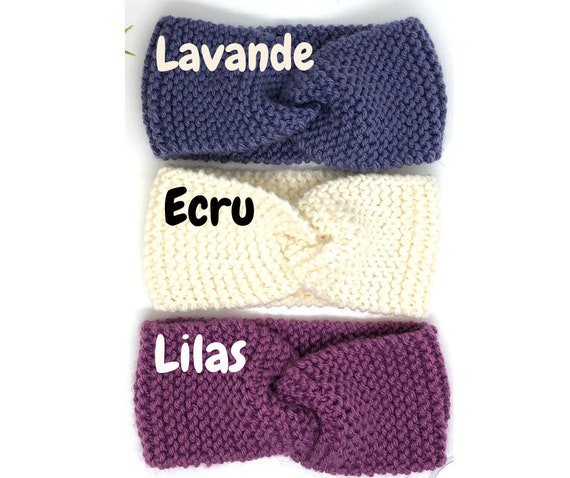 Bandeau Bebe Fille Twist Fait Main Etsy France