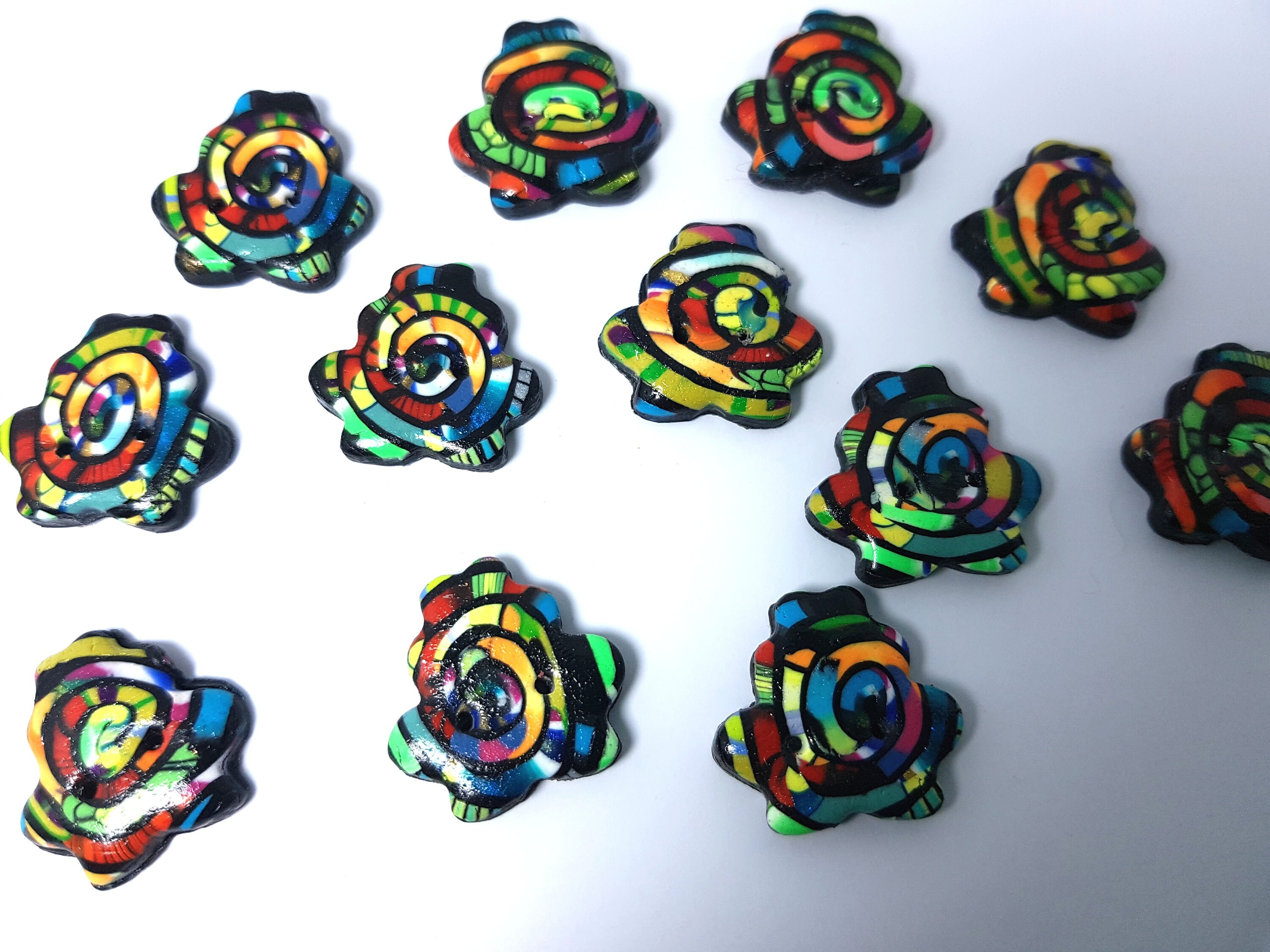 Frog sewing buttons 2.2 cm 4 fancy sewing buttons pretty Etsy