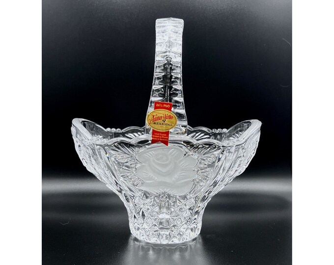 Vintage Anna Hutte 24 Lead Crystal Bleikristall Made in Germany