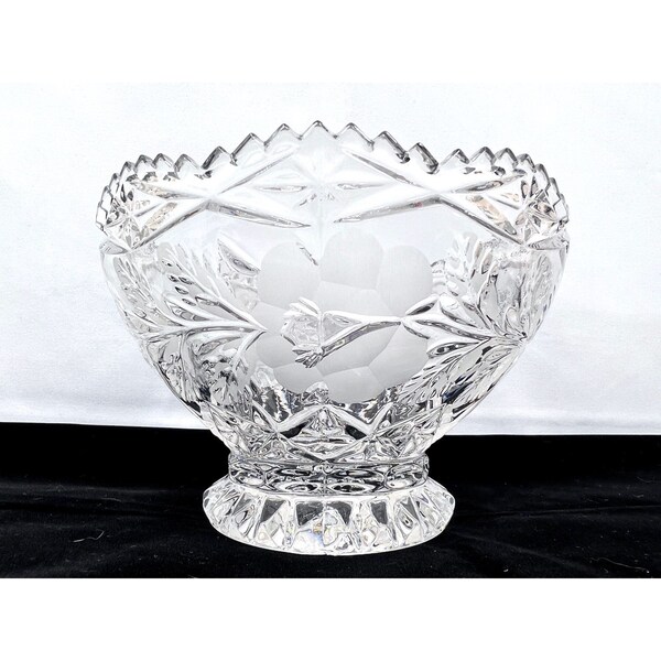 Crystal Candy Dish Etsy