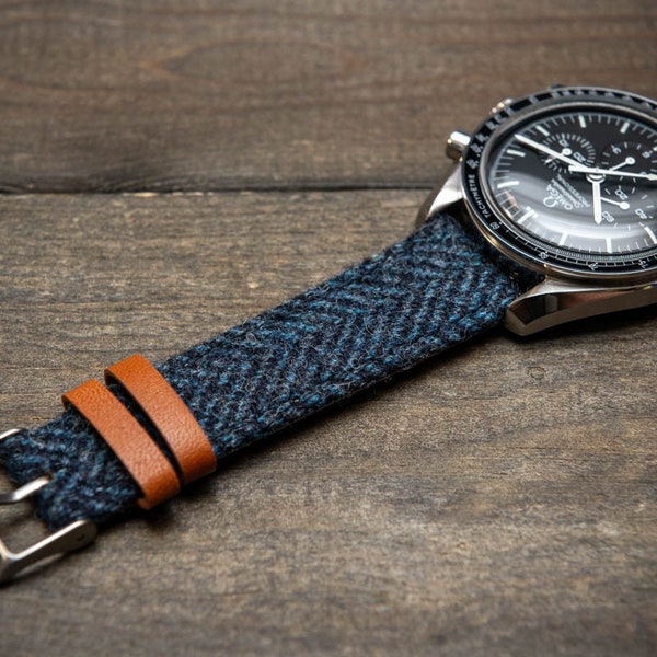 HARRIS TWEED® Watch Strap | Handcrafted Finnish Elegance | 18mm-22mm |