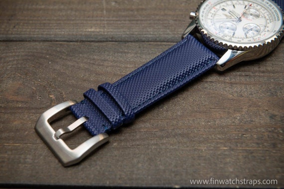 Sailcloth Canvas Watch Strap Waterproof Watch Band Fits