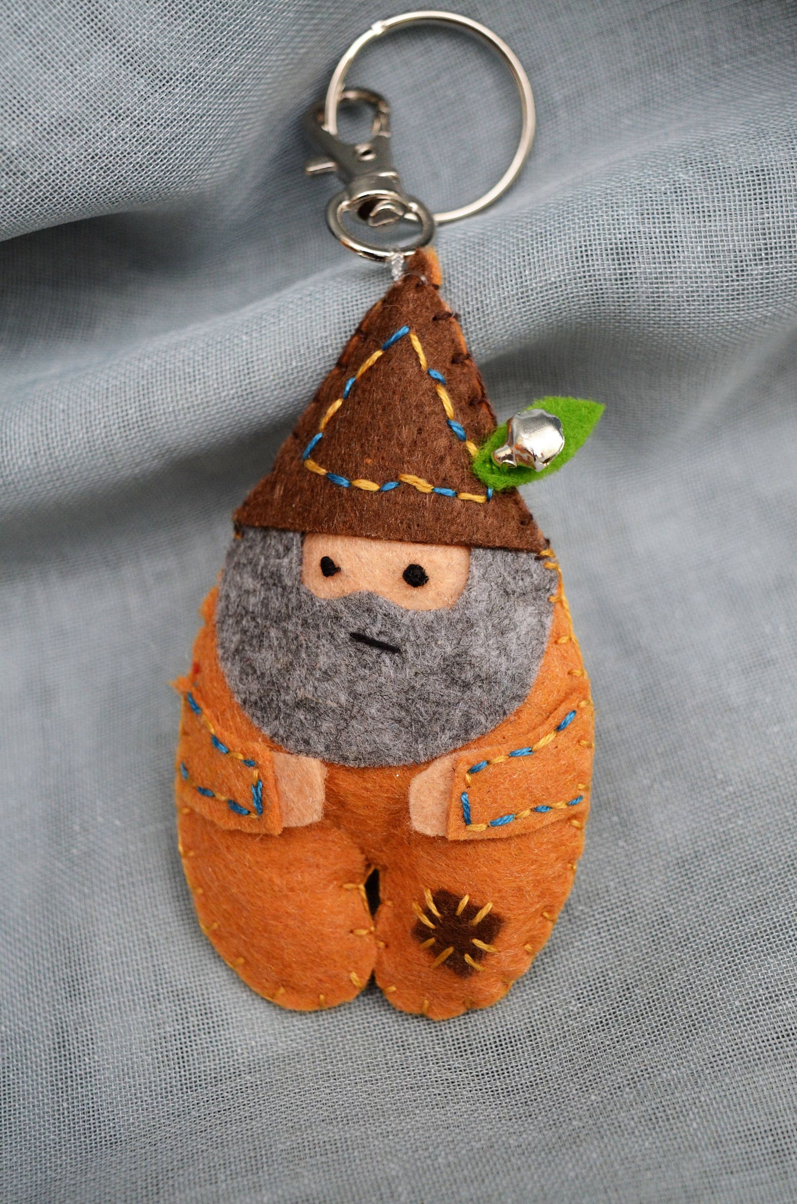 Keyring Gnome Etsy
