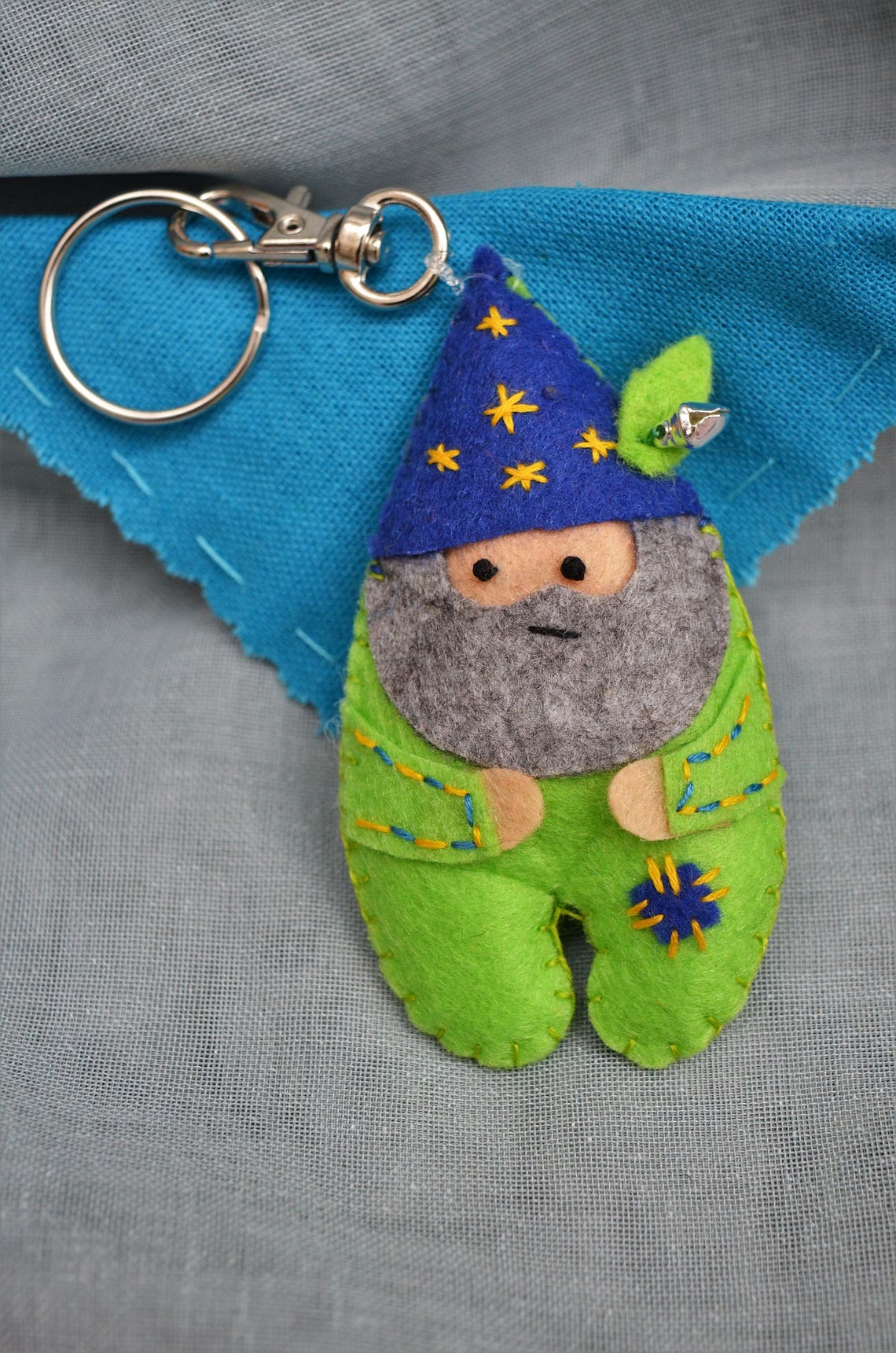 Keyring Gnome Etsy