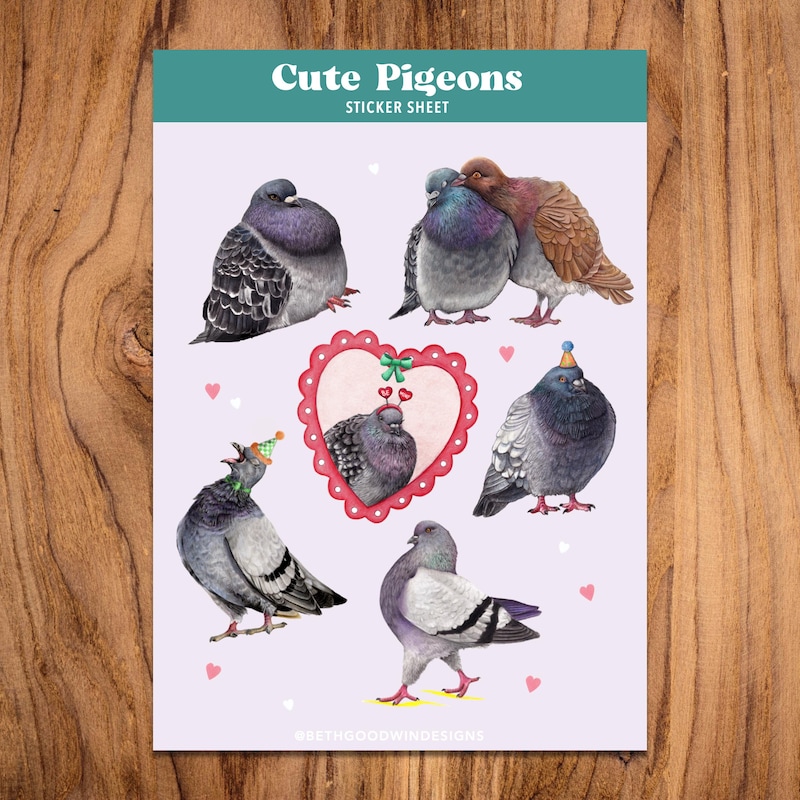 Valentine Sticker School - Etsy UK