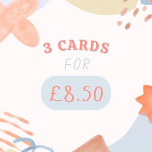 3 kaarten voor 8,50 - Mix & Match-wenskaartenset