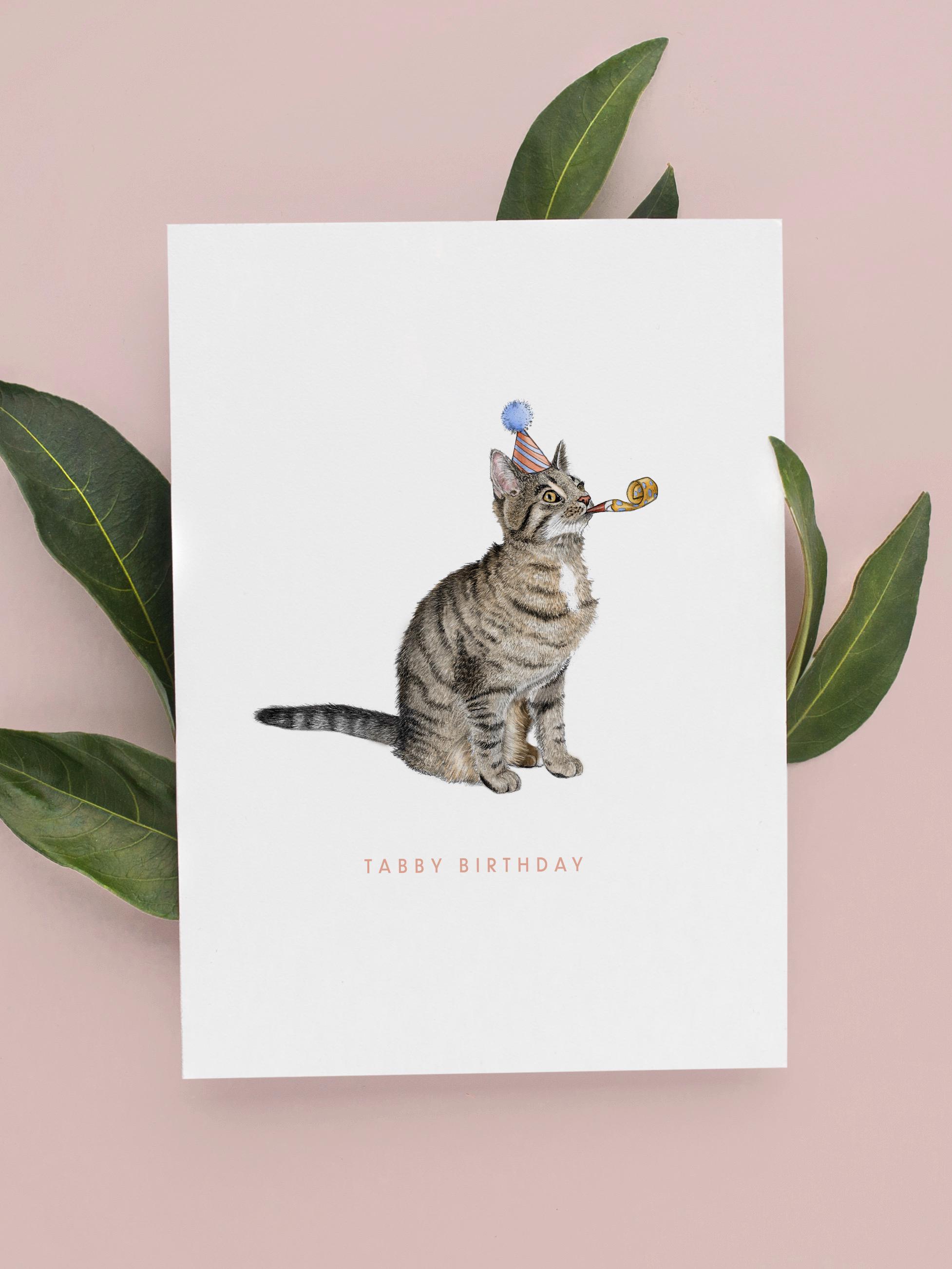 Cyperse verjaardag kat verjaardagskaart, kat moeder kaart, cadeaus voor  katteneigenaar, kattenliefhebber verjaardagskaart - Etsy België, image size:1954x2605