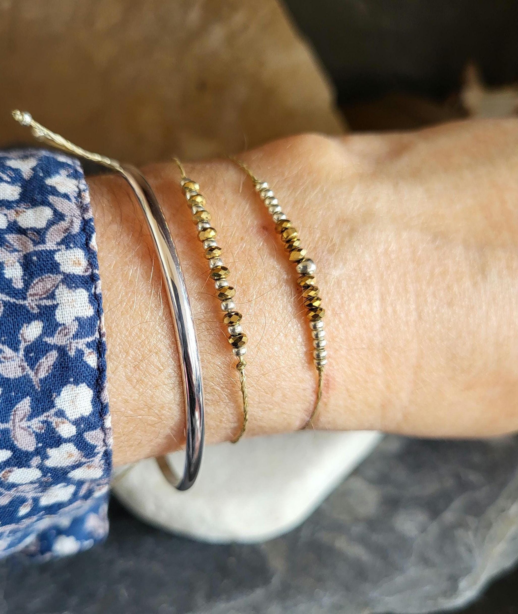 Grossiste bracelet de perles en ambre de la Baltique avec dégradé 6.5mm Grossiste bracelet de perles en ambre de la Baltique avec dégradé 6.5mm